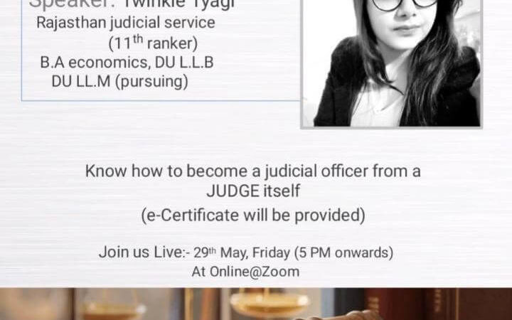 Webinar by Law Atoms: Know How to Become a Judge