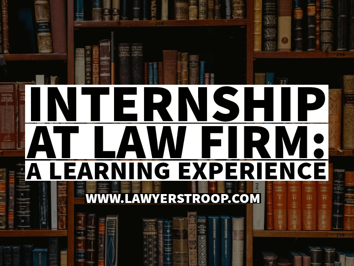 law internship tasks