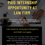 Lawyers Troop internship