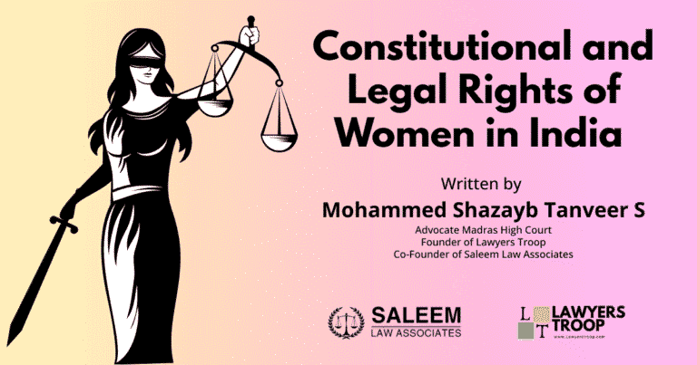 Constitutional and Legal Rights of Women in India - Empowering Women ...